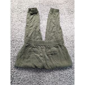 Banana Republic Pants Women 2 Green Lightweight Summer Jogger Preppy Normcore